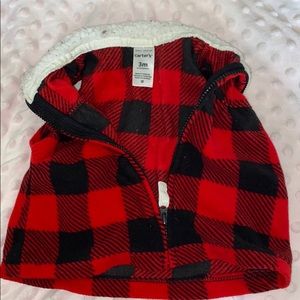 Plaid vest